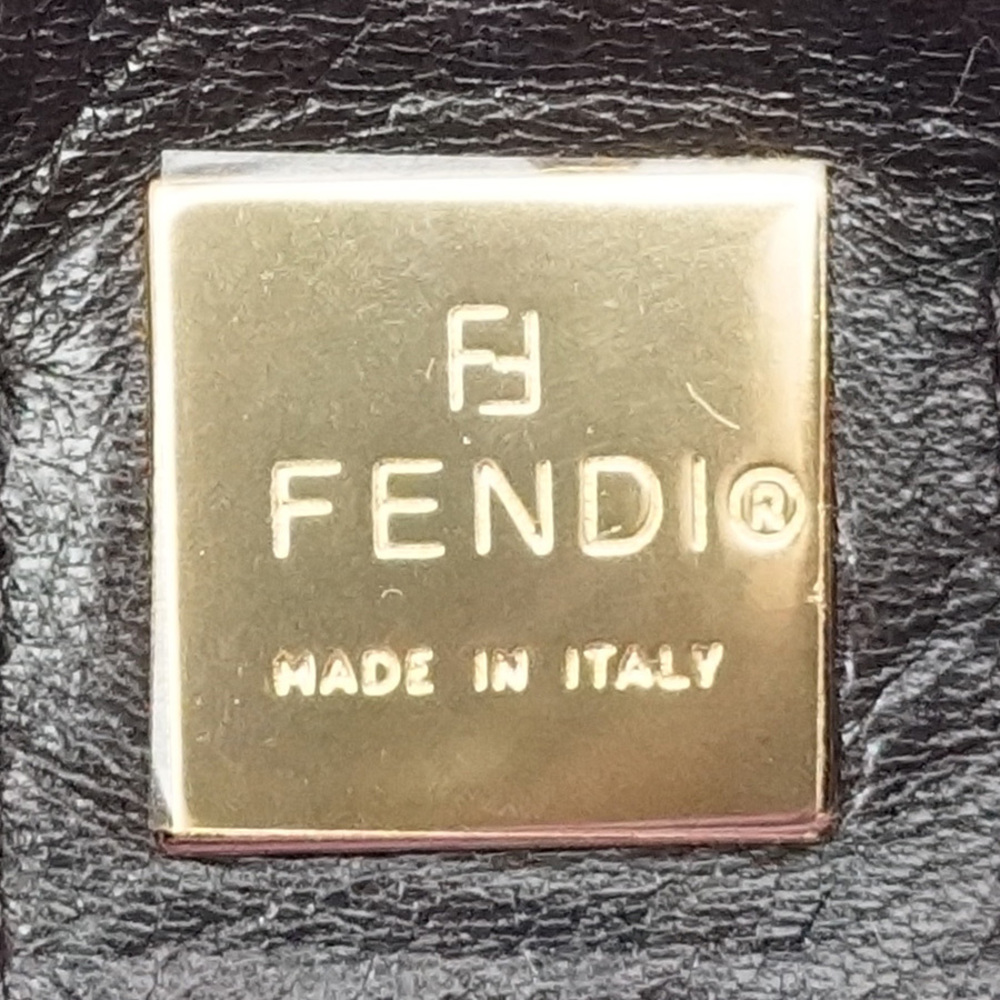 Fendi Mamma Bucket Bag Suede Leather Brown - Picture 7 of 8